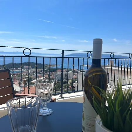 Διαμέρισμα Luxus App Rubin Mit Traumblick Pool Balkon Lift