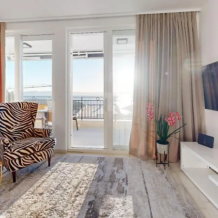 Luxus App Rubin Mit Traumblick Pool Balkon Lift Apartament